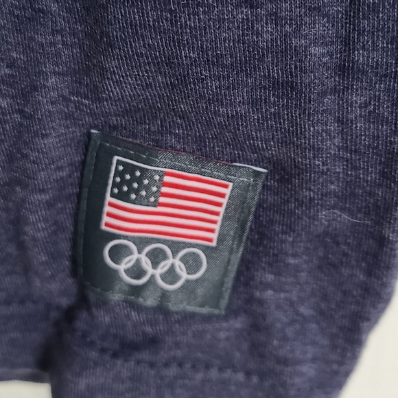 NWOT USA Olympic Boys Navy T-Shirt Short Sleeve Size Y 10-12 - Picture 3 of 4